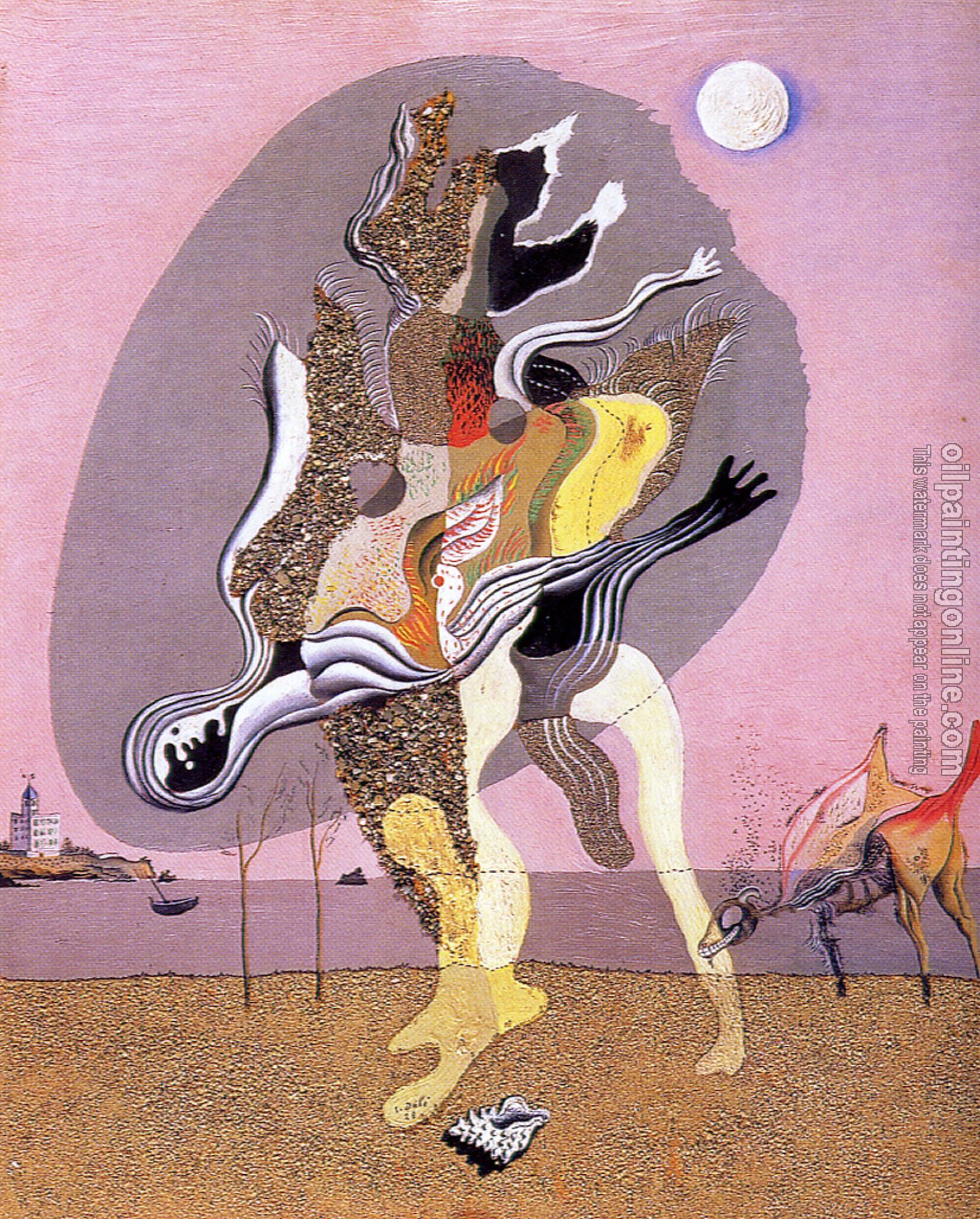 Dali, Salvador - The Putrefied Donkey